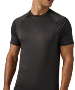 boohooMAN - Men's Active Performance Pro Muscle Fit Gym T-shirt - Black - M