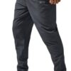 boohooMAN - Men's Active Performance Woven Tapered Joggers - Charcoal - M