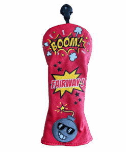 BOOM! Design Fairway Wood Golf Club Head Cover