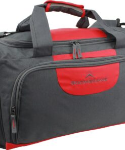 Boomerang 55cm Two-Tone Melange Polyester Xbag Travel Bag N-1175 - Red