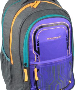 Boomerang Polyester Thick Padded Laptop Techpack Backpack S-2113 - Orange