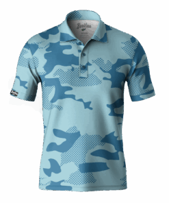 BooYaa Golf Shirt Bermuda Blue - L