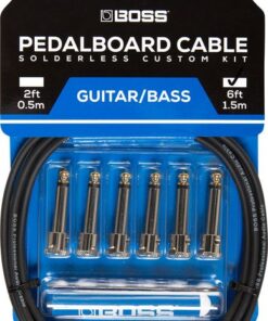 Boss BCK-6 - Solderless Custom Cable Kit for Pedalboards