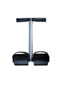 Boss Real Steel Spring Tension Multipurpose Tummy Trimmer With Foot Pedal - Black