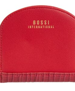 Bossi Pierre Ladies Key Wallet Black - Red