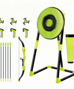 Bow And Arrow Darts, Axes With Target Backyard Decoration