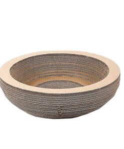 Bowl Shape Cat Scratcher & Lounge Bed
