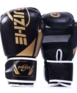 Boxing Gloves - Black/Gold - 10oz