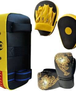 Boxing Gloves + Kick Boxing Punching Bags + 2x Focus Punching Mitts