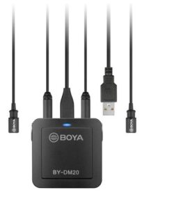 Boya BY-DM20 Dual-Channel Recording Kit