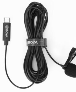 Boya BY-M3 Clip-on Lavalier Mic with USB Type-C Connection