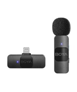 Boya BY-V1 Ultra-compact 2.4GHz Wireless Microphone System for iOS Devices