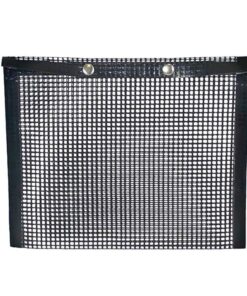 Braai Heat Resistant Non-stick Grilling Mesh Black