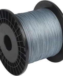 Braid Fishing Line PE - 0.32mm, 22.6kg Strength - 500m Length - Grey