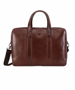 Brando 15" Double Laptop Bag, Brown 3575