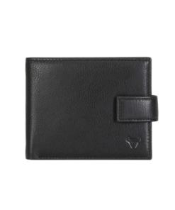 Brando Essential Leather Executive Wallet, Black