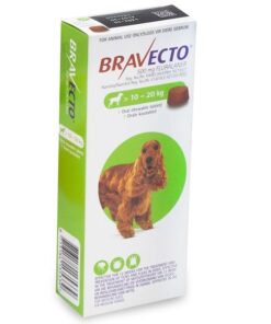 Bravecto Chewy Tablet for Medium Dog- (>10-20Kg)