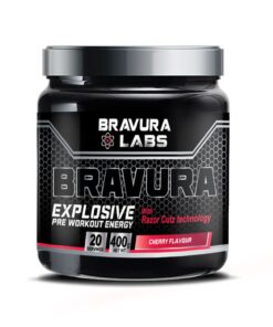 Bravura Labs Explosive Pre Workout - Cherry - 20 Servings