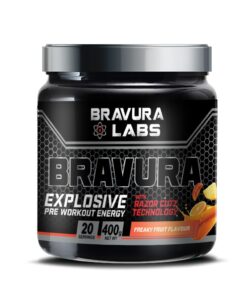 Bravura Labs Explosive Pre Workout - Freaky Fruit - 20 Servings