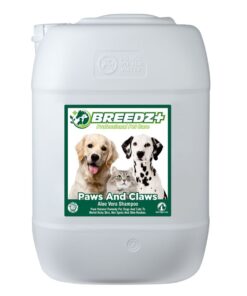 Breedz Paws & Claws Aloe Vera Shampoo 25L