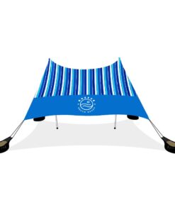 Breeze Beach Shade Tent (Stretch Tent) High Quality - Aqua Marine