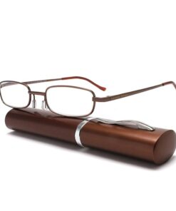 Brentoni Pink Mini Pocket Reading Glasses - +2.50