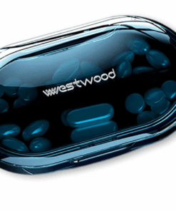 Brentoni Reading Glasses Large Matt Crystal Blue - +1.00