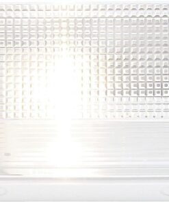 Bright Star Lighting - Outdoor Rectangular PVC Bulkhead - White