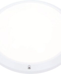 Bright Star Lighting - Outdoor Round Plain PVC Bulkhead - White