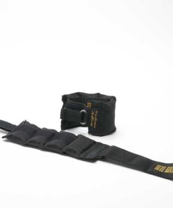 Bright Weights 1KG Ankle or Wrist Weight Straps Black