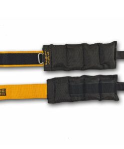 Bright Weights 1KG Ankle or Wrist Weighted Straps - Yellow