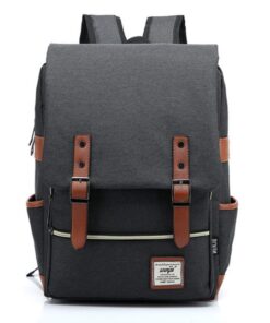 British Style Unisex Waterproof School Backpack - Medium