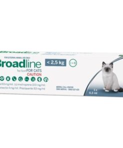 Broadline Mixed Parasite Top Spot for Small Cats