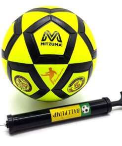 Broly Hard Ground Soccer Ball & Pump - Football Size 5