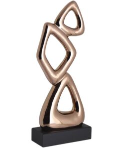 Bronze Shapes Sculpture 38cm