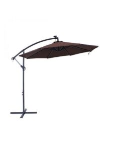 Brown 300cm Outdoor Cantilever Umbrella