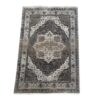 Brown Beige Perian Style Runner Rug - 120 x 80 cm