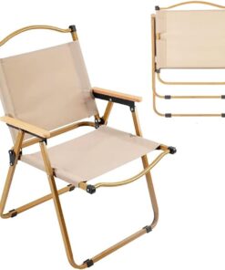 Brown Carrying Leisure Steel Support Chair