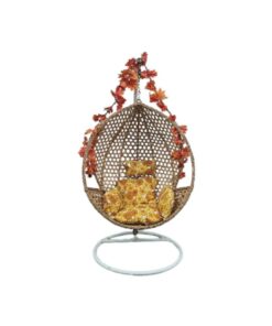 Brown Outdoor/Indoor Swing Outdoor Hanging Chair