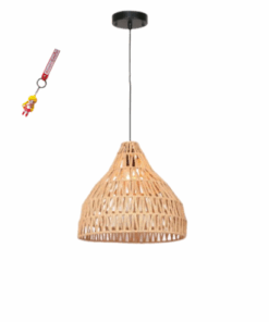 Brown Rattan Pendant Hanging Light