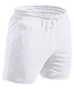BRT - Players - Poly Cotton - Elasticated Rugby Shorts - White - SA 40