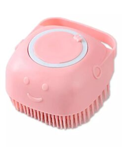 Brush-Silicone Bath-Rex - Pink