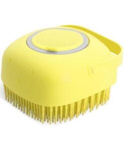 Brush-Silicone Bath-Rex - Yellow
