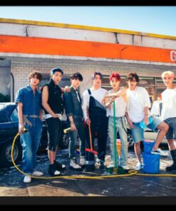 BTS - (Gas Station) Poster with Black Frame