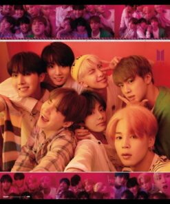 BTS - Selfie Poster with Black Frame