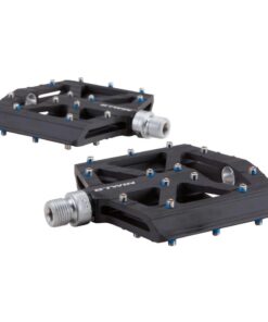 Btwin Aluminium Mountain Bike Platform Pedals 900 - Black