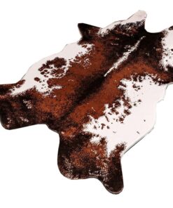 BUC - Animal Print Cowhide Rug Cow Print Area Rug Decor - 120 x 160 cm