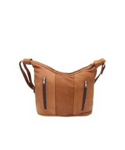 Buffalo Multi Pocket Genuine Leather Shoulder - Brown