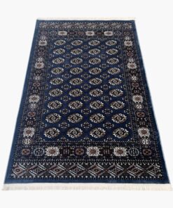 Bukhara Blue Persian Design Rug - 180 x 120 cm
