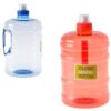 Bulk Pack 4 x Water Bottle Plastic 2 Litre with Handle